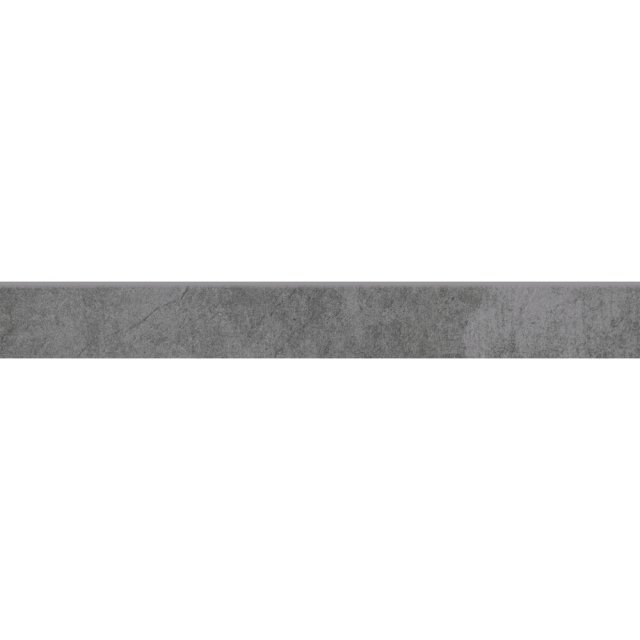 Gres szkliwiony cokół MORENCI grey structure mat 7,2x59,8 gat. I