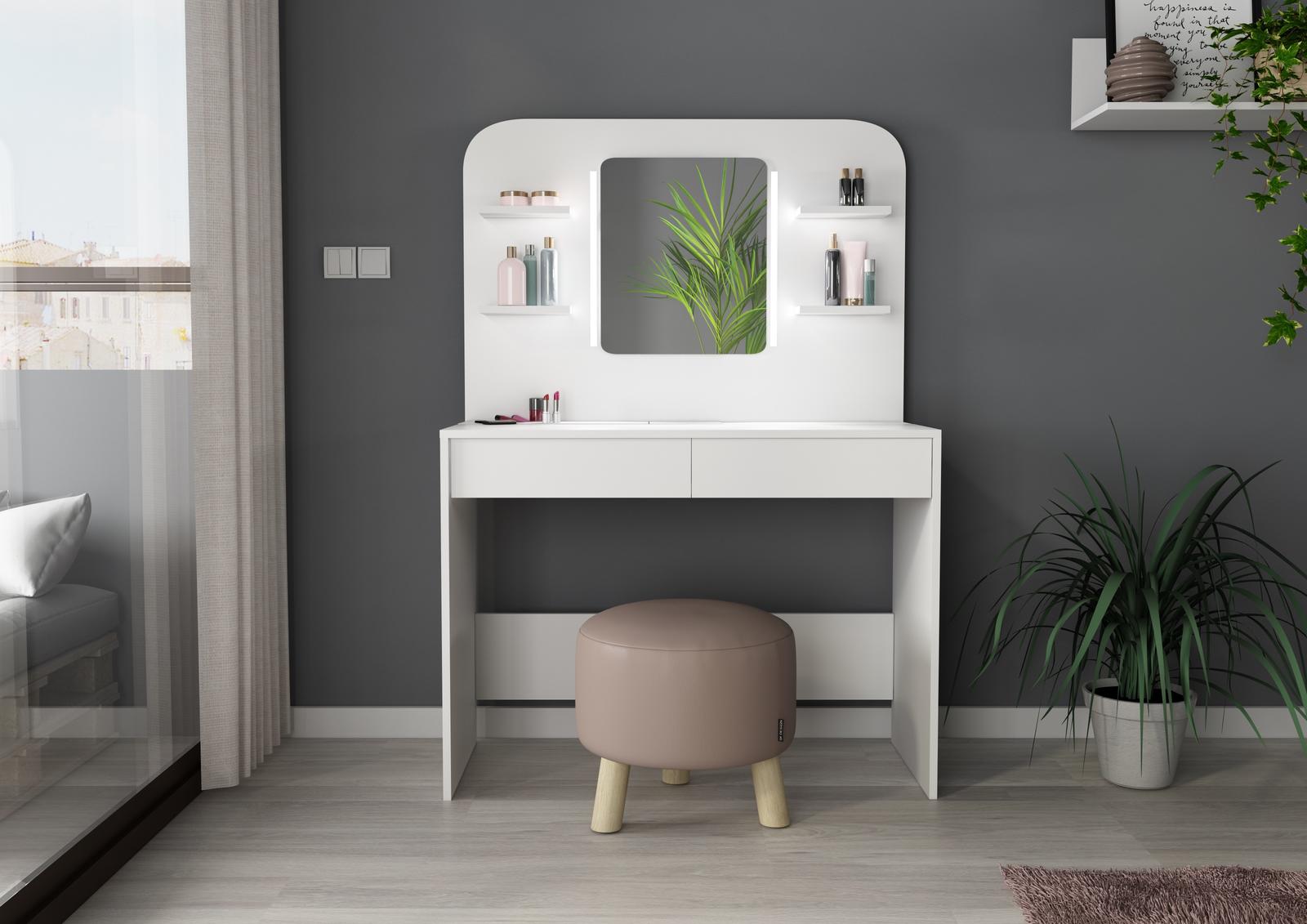 Toaletka Secret white