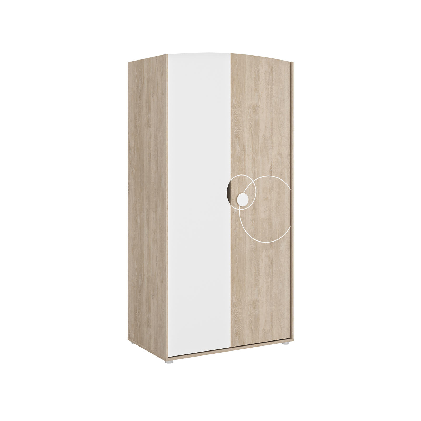 Dziecięca szafa ubraniowa Oscar blond oak