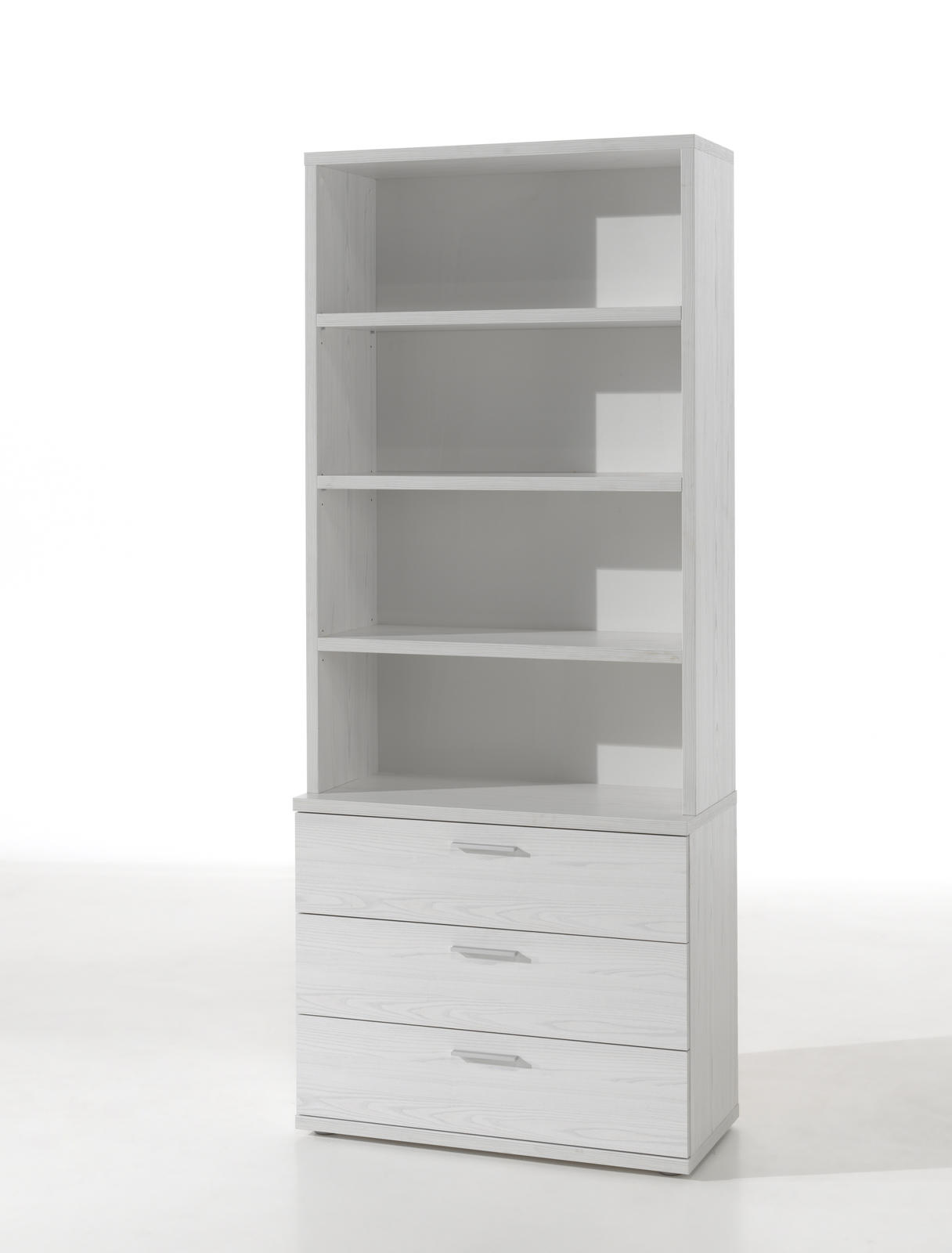 Regał w skandynawskim designie Helga - moonlight oak