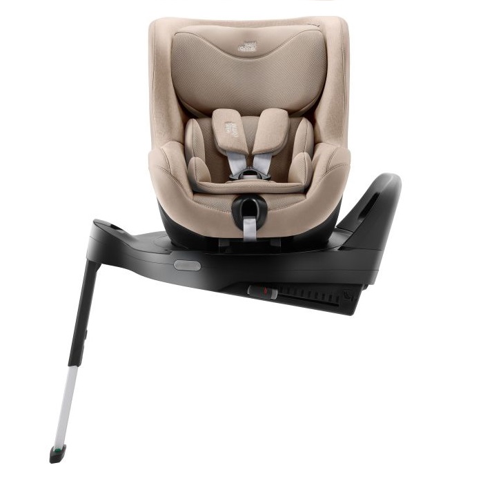 Britax Romer Dualfix 5Z z bazą Vario Base 5Z od 61 do 105 cm wzrostu-Teak Style