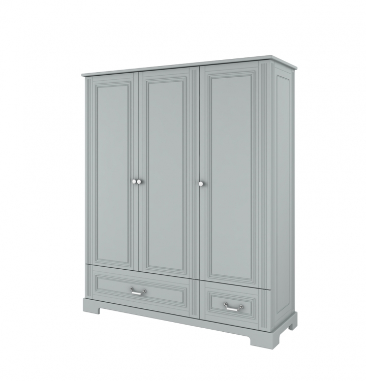 Bellamy, Ines - szafa 3-drzwiowa -Neutral Gray