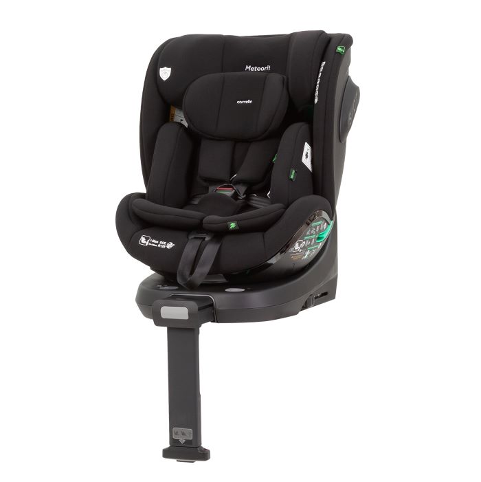 Carrello Meteorit i-Size fotelik samochodowy od 40-150 cm-Space Black