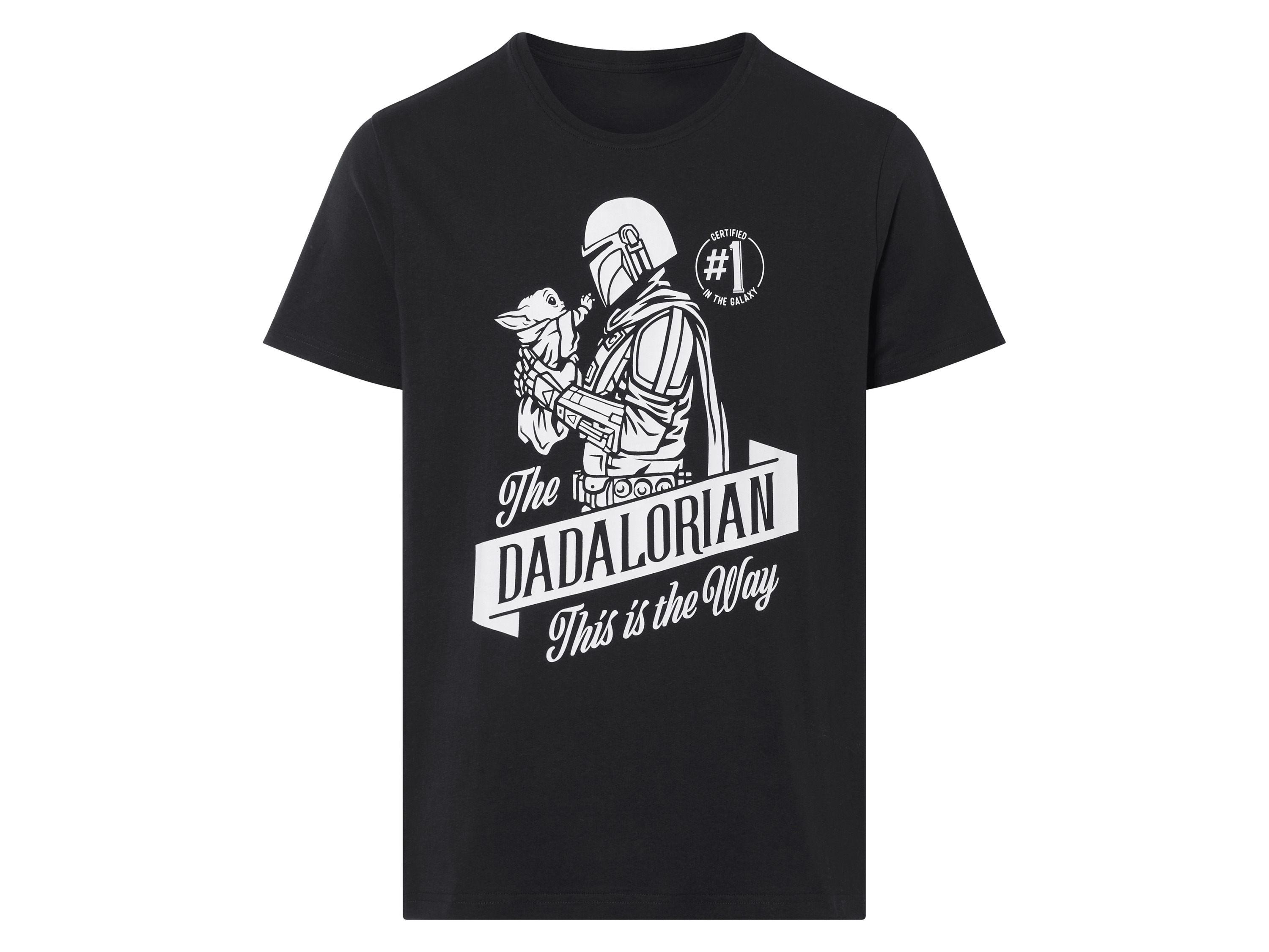 T-shirt męski z bawełną Mandalorian, L52/54