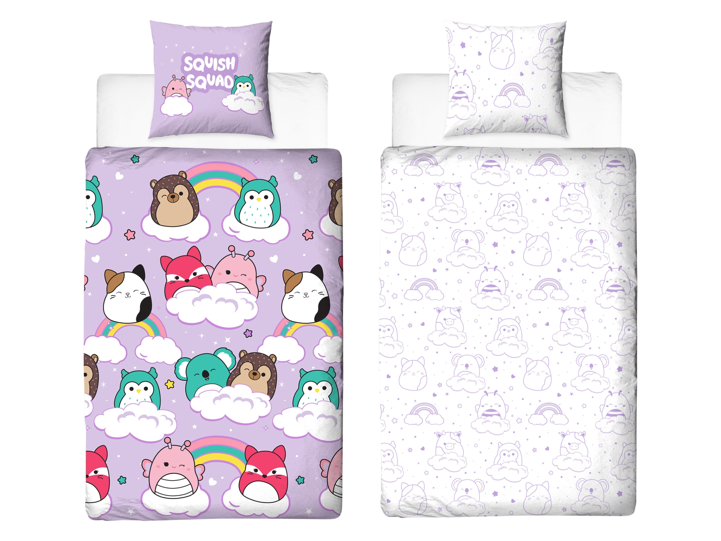Pościel, 140 x 200 cm Squishmallows