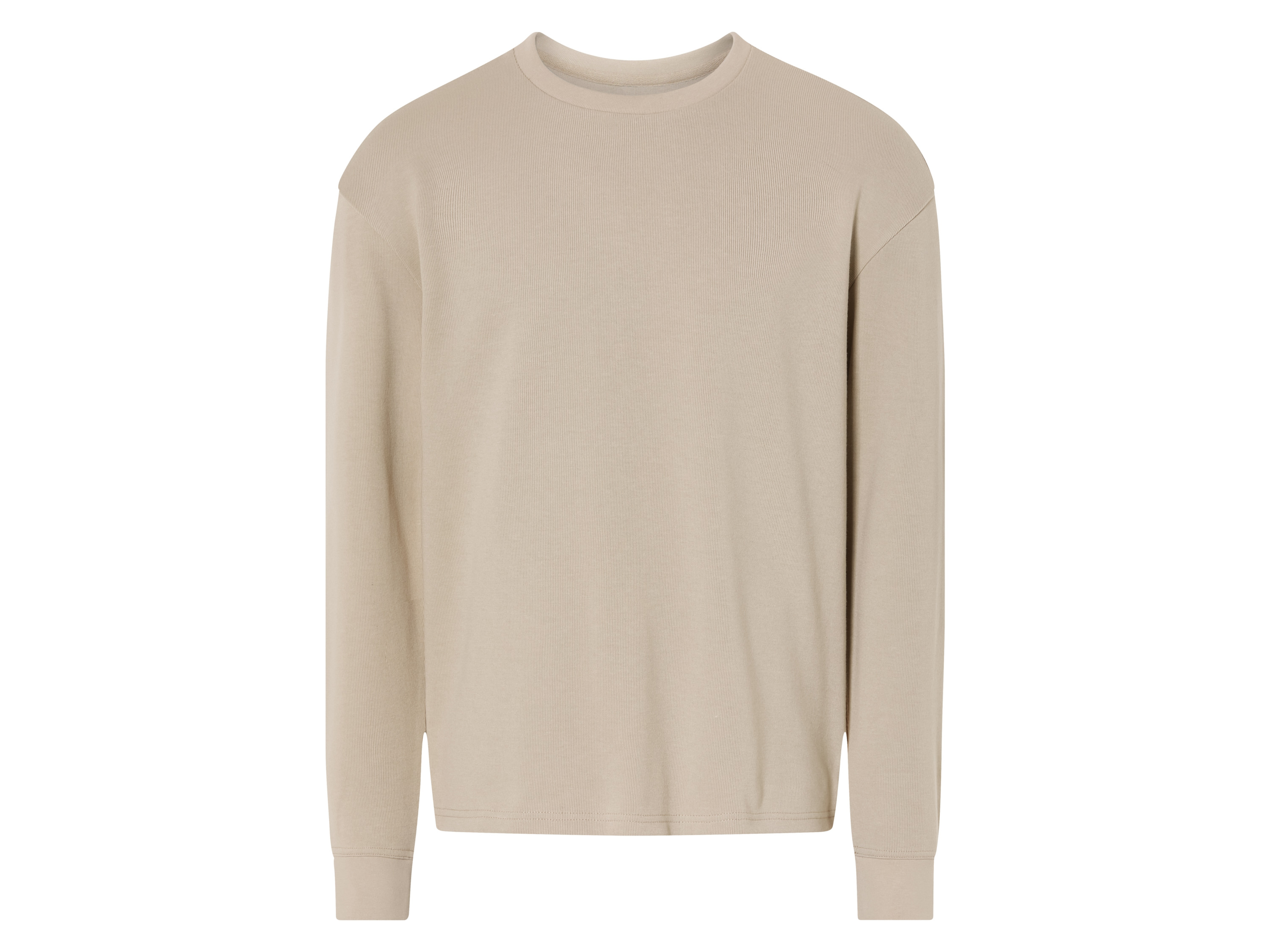 Livergy Męska bluza z dzianiny żebrowanej XL 56/58, Beżowy