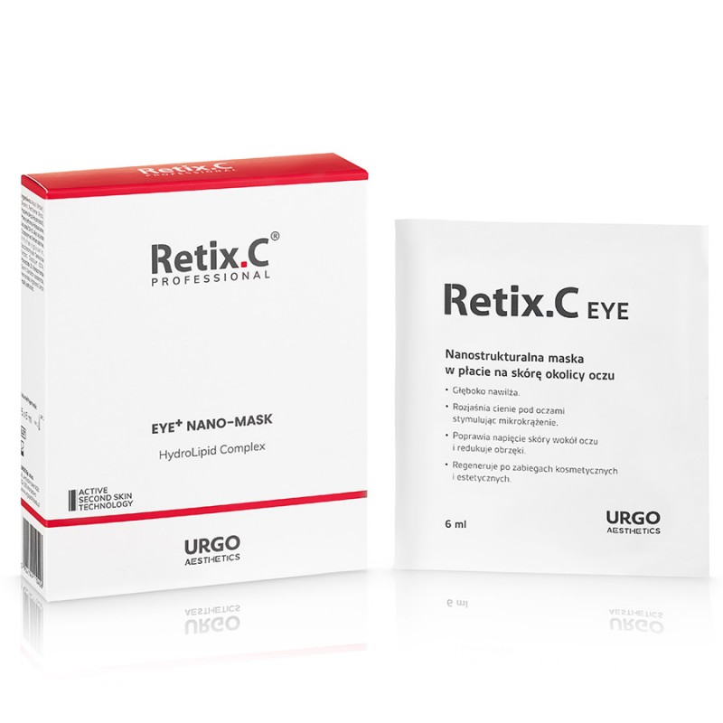 Retix.C EYE Nanostrukturalna maska w płacie (5 x 6 ml)