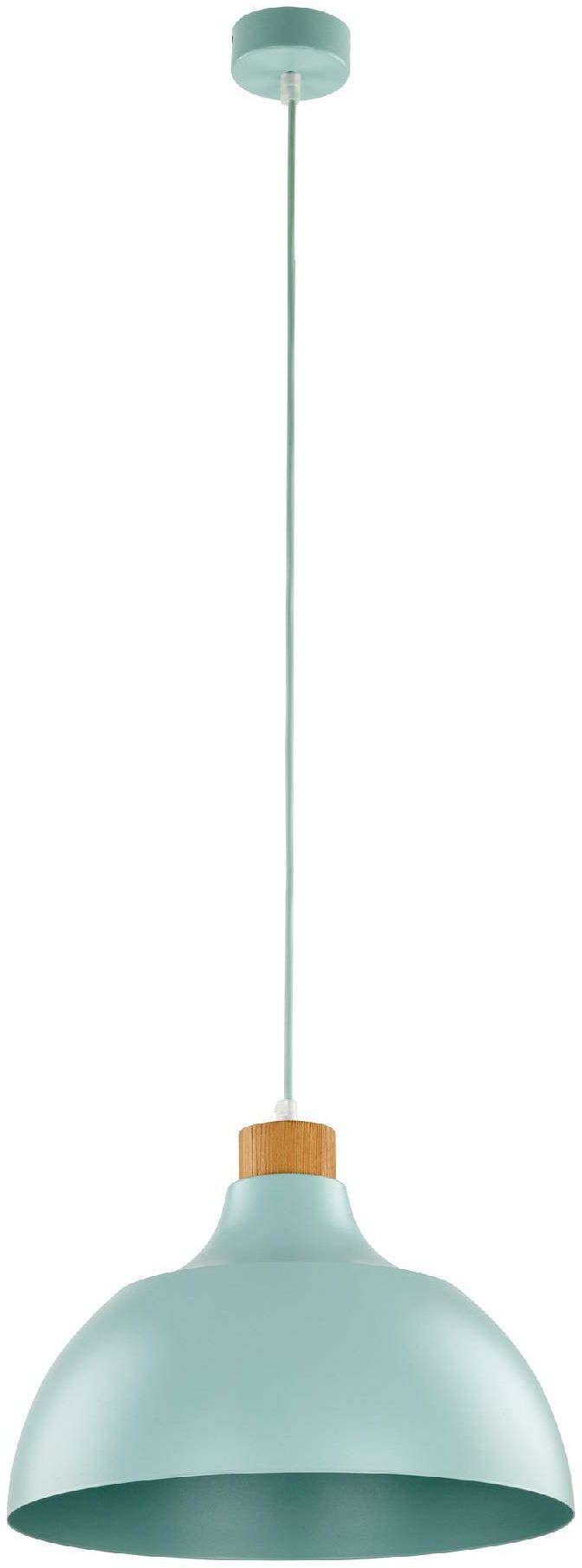 Darmowa Dostawa - Lampa wisząca 1x15 W zielona TK Lighting Cap 5901