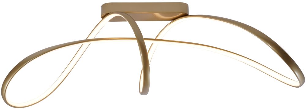 Darmowa Dostawa - Lampa podsufitowa 1x50 W złoty Zuma Line Fermi 20026CGD