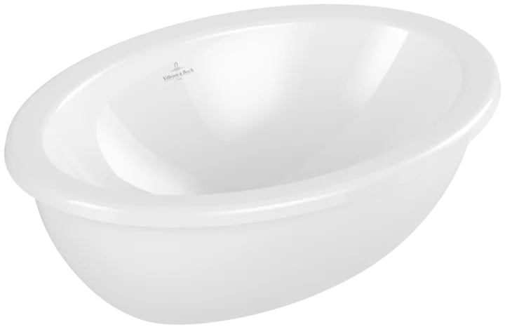 Darmowa Dostawa - Umywalka 43x29 cm owalna podblatowa biała Villeroy & Boch Loop & Friends 4A530001