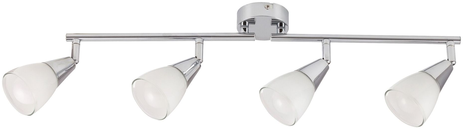 Darmowa Dostawa - Lampa podsufitowa 4x40 W biała-chrom Rabalux Nicolette 6770