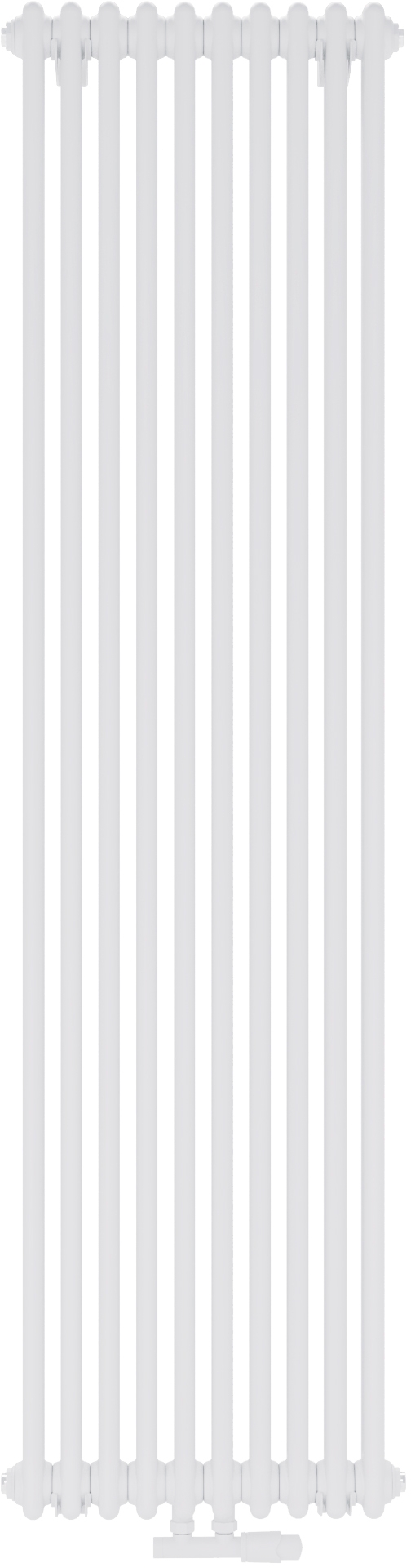 Darmowa Dostawa - Grzejnik dekoracyjny 180x47 cm podłączenie dolne biały Luxrad Columnus 2 COL218004709016ZDC