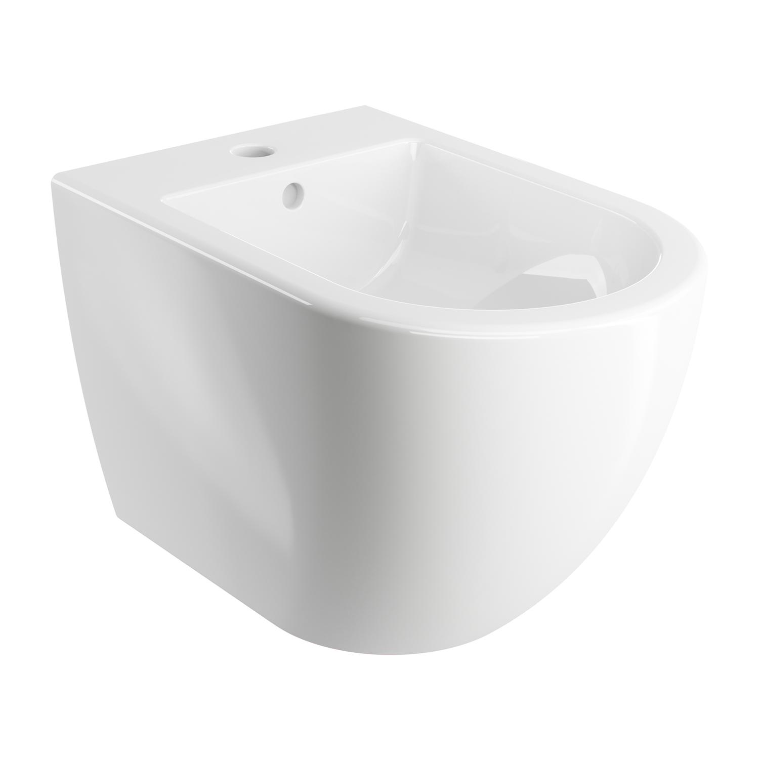 Darmowa Dostawa - Bidet wiszący biały Omnires Ottawa OTTAWACMBIBP