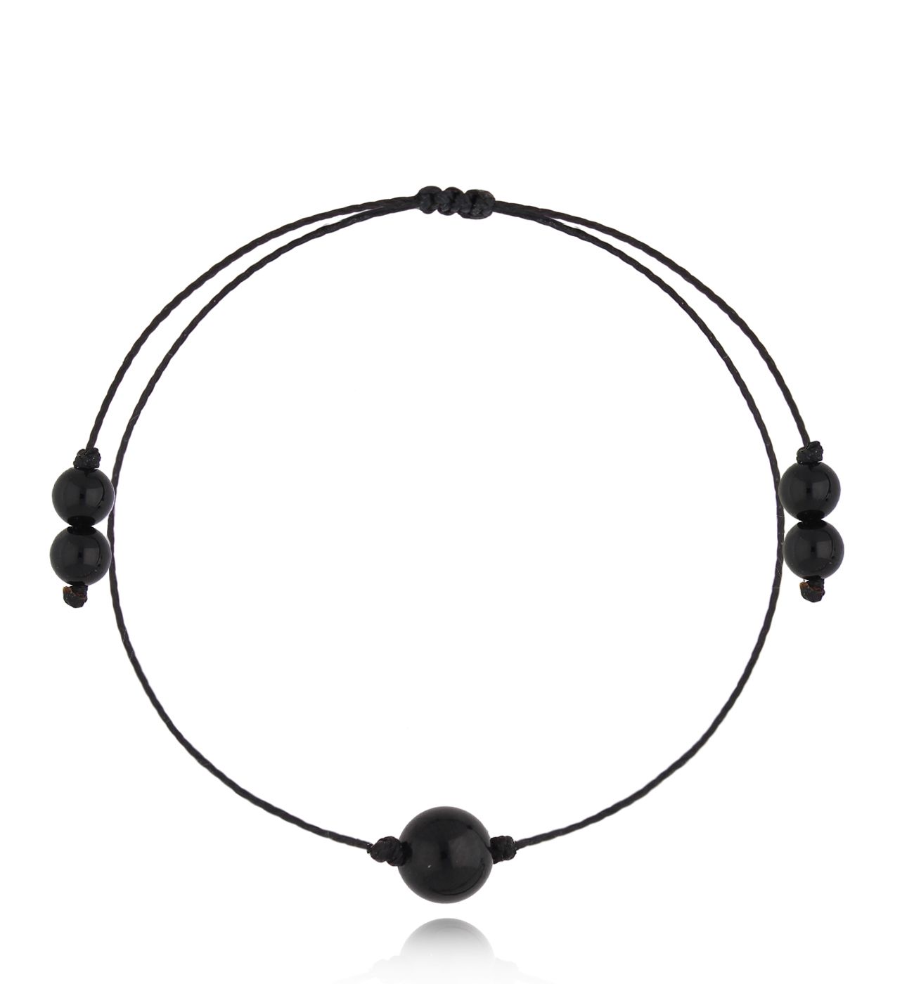 Bransoletka z turmalinem Birthstones BGL0790 - By Dziubeka