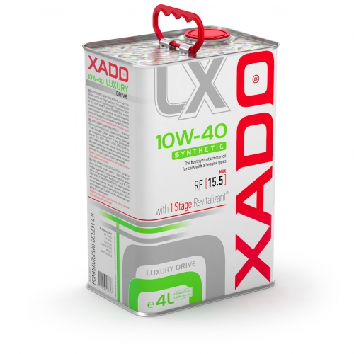 XADO LUXURY DRIVE OIL 10W40 +RV RF15,5 4L - Petrostar