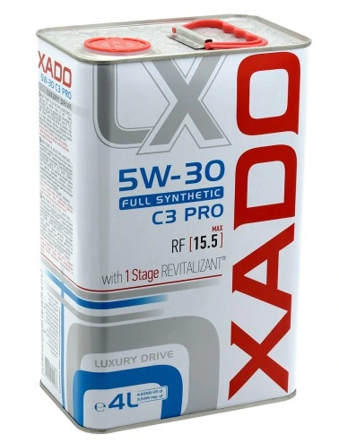 XADO LUXURY DRIVE 5W30 C3 PRO + 1STAGE REVITALIZANT 4L - Petrostar