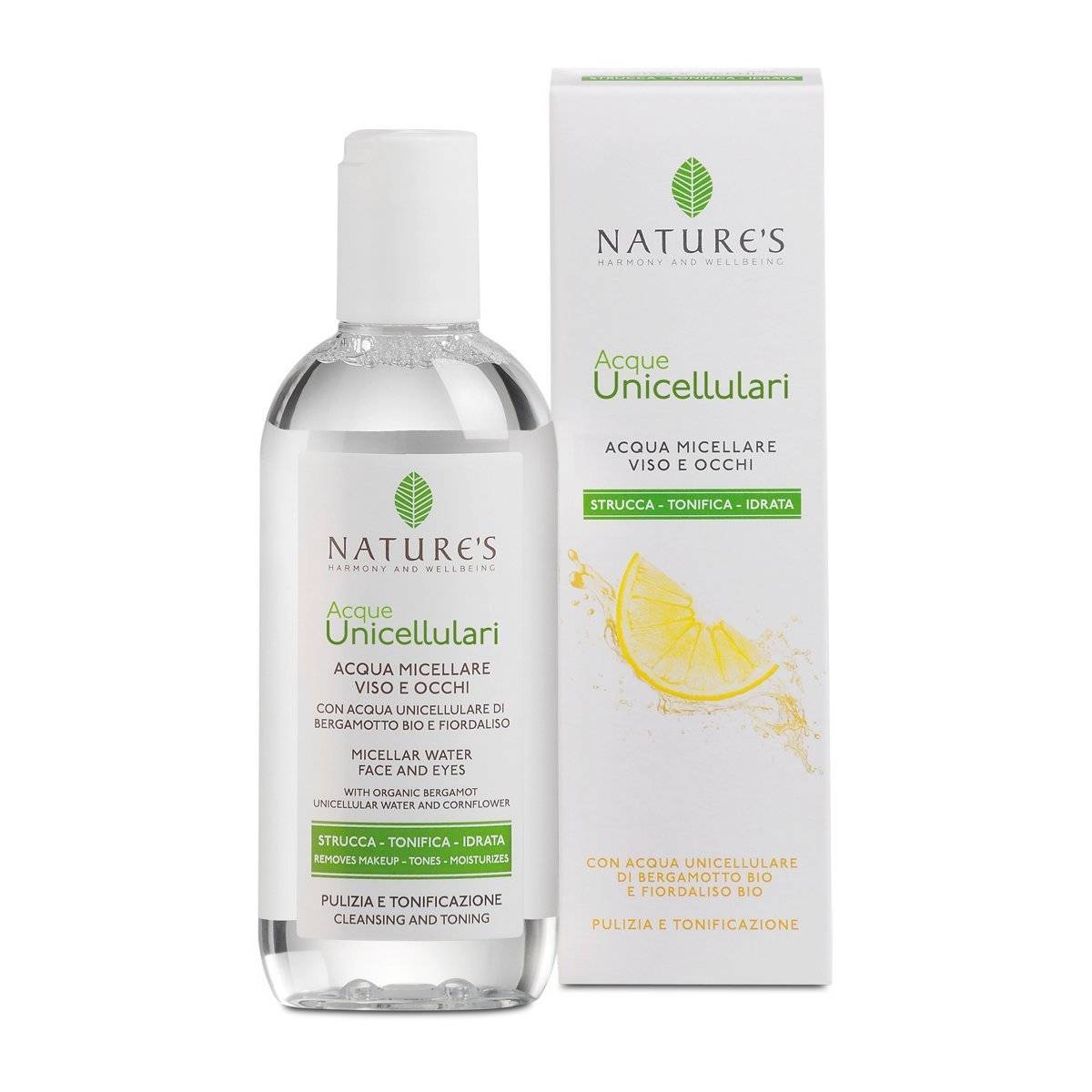 Unicellular Płyn Miceralny Oczy i Twarz, 200ml (KRÓTKA DATA 31.07.25)