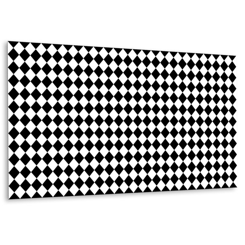 Panel samoprzylepny Tulup Ukośny wzór szachownicy 100x50 cm 1 szt.