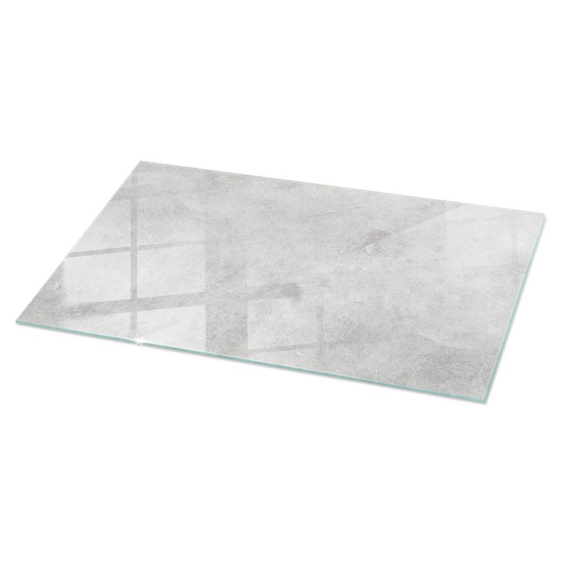 Blat szklany Tulup 100x50 cm Tekstura betonowa z rysami 1 szt.