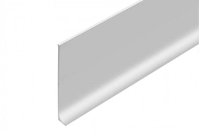 Listwa aluminiowa Cezar srebrny 10x100x2500mm 1 szt.