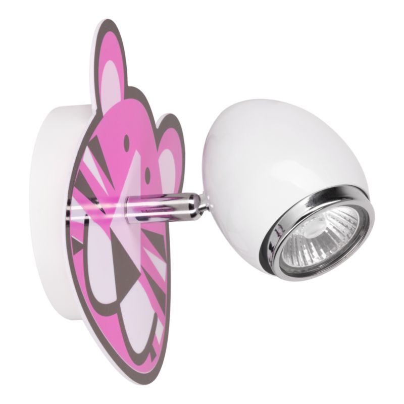 Kinkiet SPOT Light 1xGU10 Max.50W Połączenie Bieli z Wielokolorowym Wzorem w Tygrysa, Polski Producent 1 szt.
