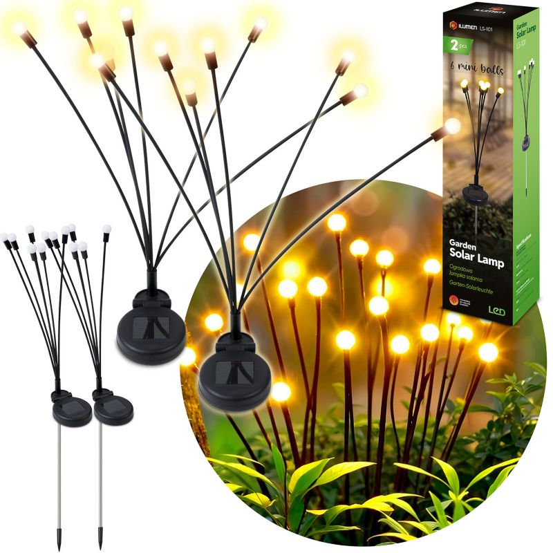 Lampka solarna Ilumen naziemna wbijana LS-101 2 szt.