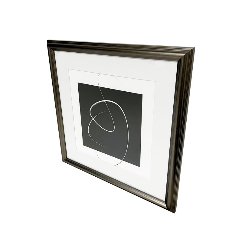 Ramka na zdjęcia GoodHome Blanton 40 x 40 cm antyk srebrny