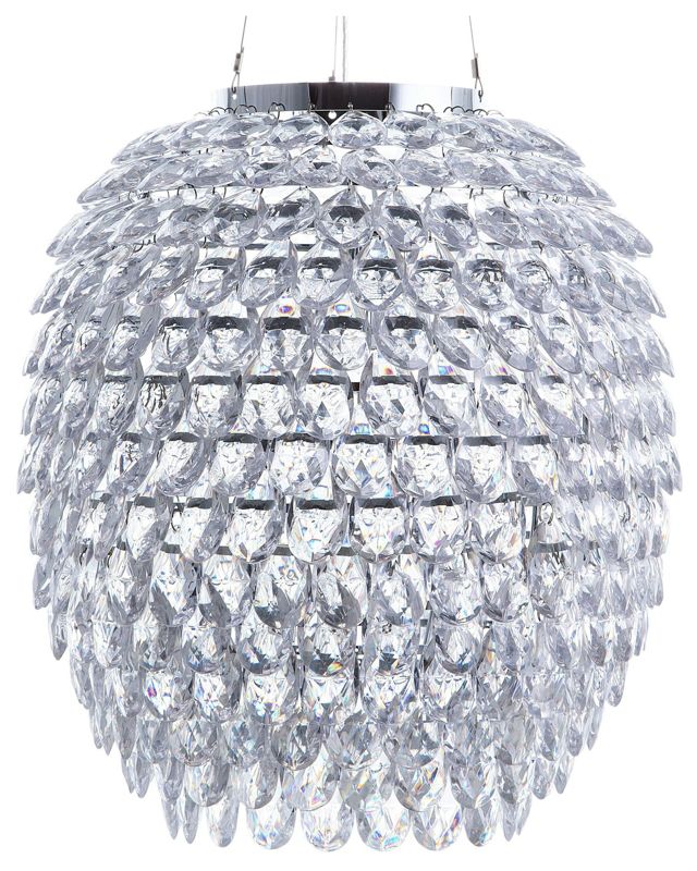 Lampa wisząca Sauer Srebrny 1 szt.