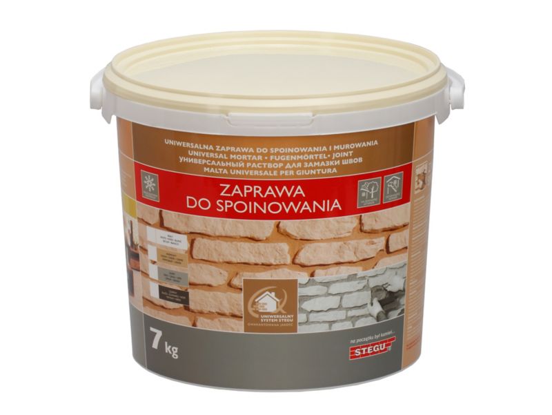 Fuga do płytek Stegu 7 kg grafitowa