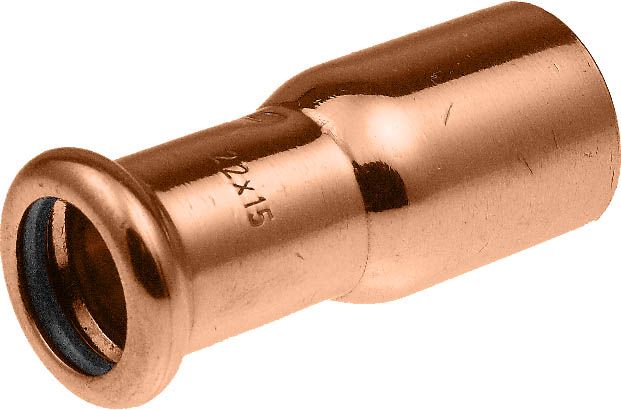 Redukcja nyplowa KAN-therm 22 x 15 mm do wody