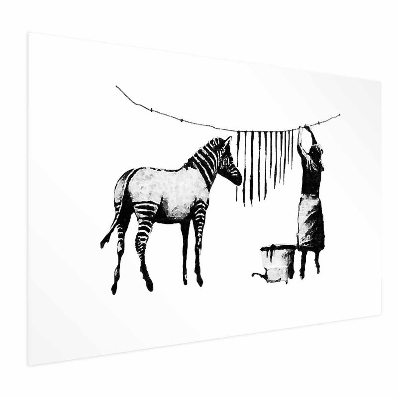 Plakat Artgeist Banksy: Pranie 90x60 cm bez ramy 1 szt