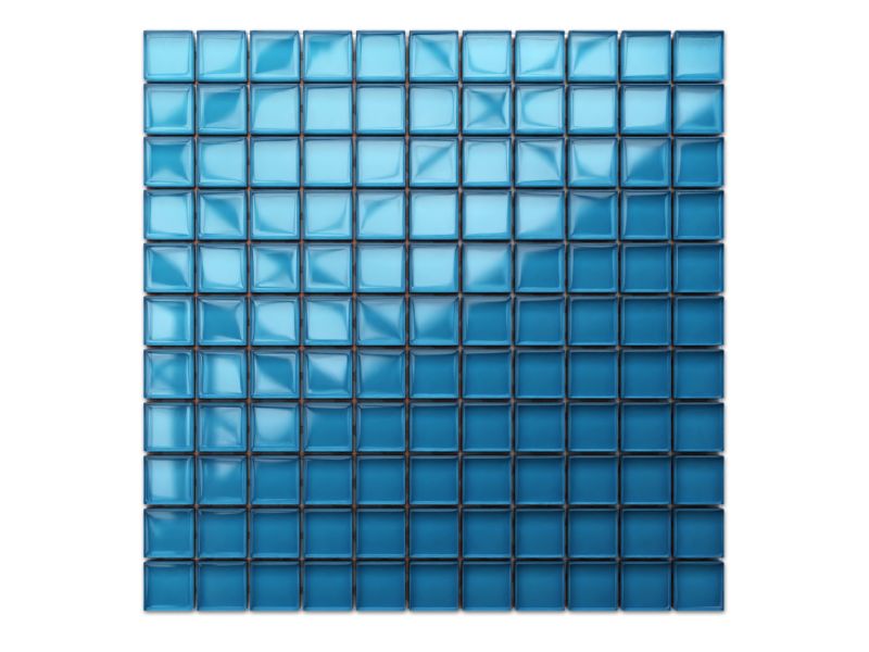 Mozaika szklana Ilcom niebieska blue 30x30cm 1 szt.
