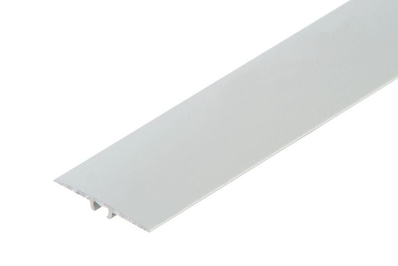 Profil progowy płaski Cezar Srebrny 35mm 0,93m aluminiowy 1 szt.