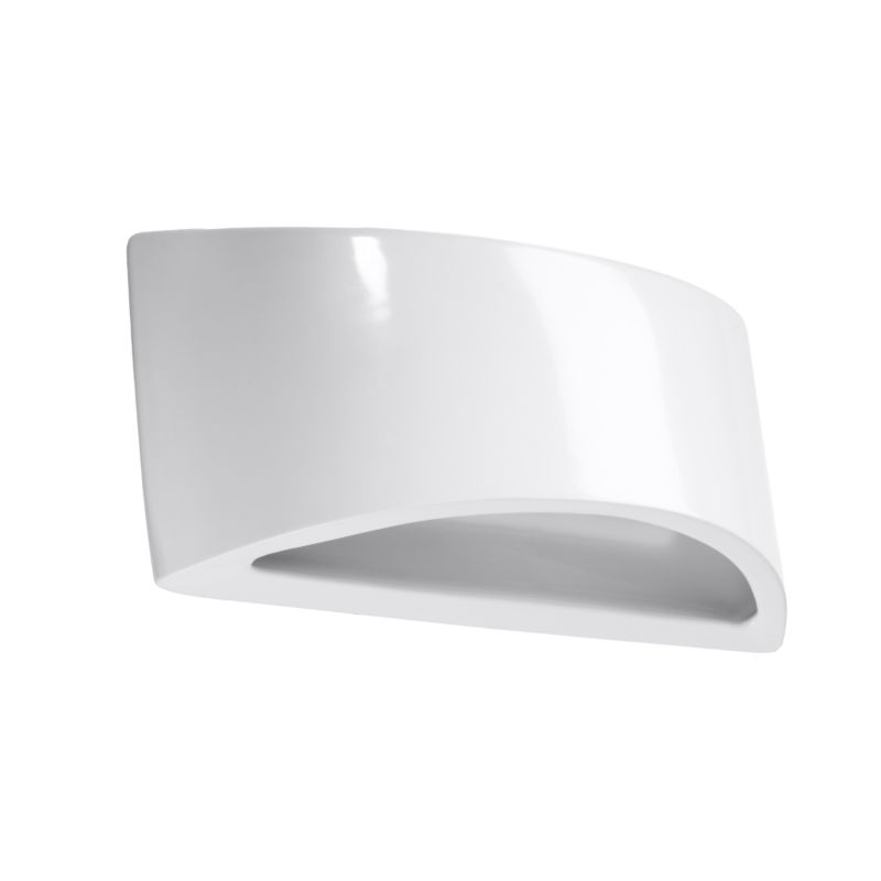 Kinkiet Sollux Lighting lakierowany VIXEN biały połysk 1 szt.