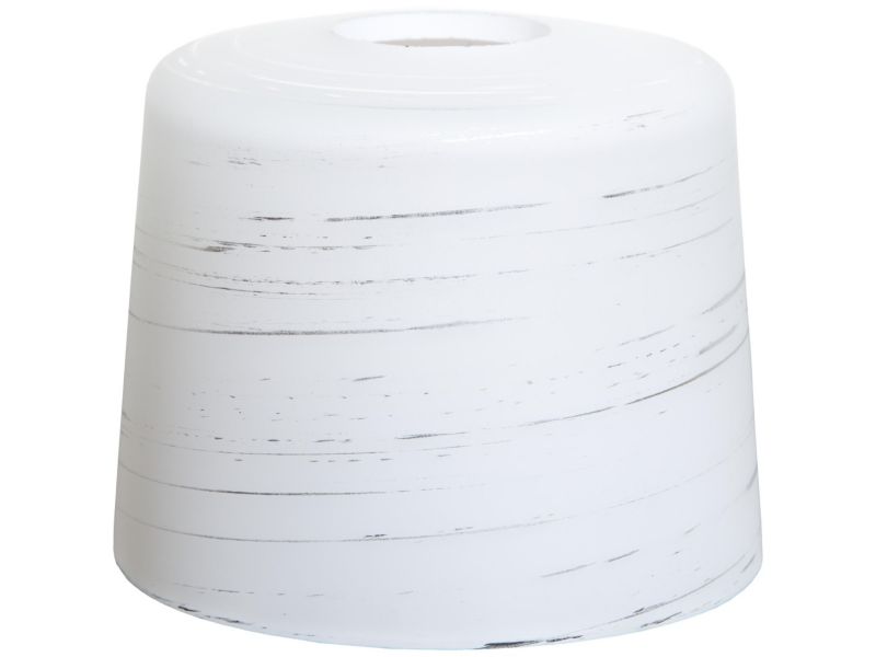 Klosz do lampy owalny E27 szklany 12x10cm mleczny 1szt.