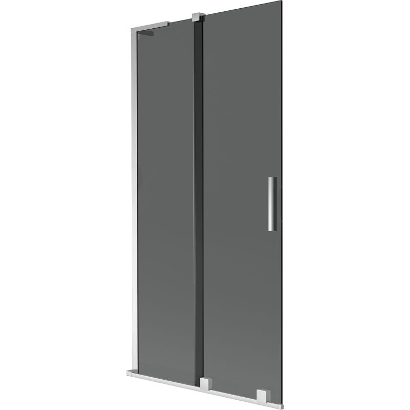 Parawan nawannowy 2-skrzydłowy Mexen Velar L grafit 95x150 cm 896-095-003-41-01 1 szt.