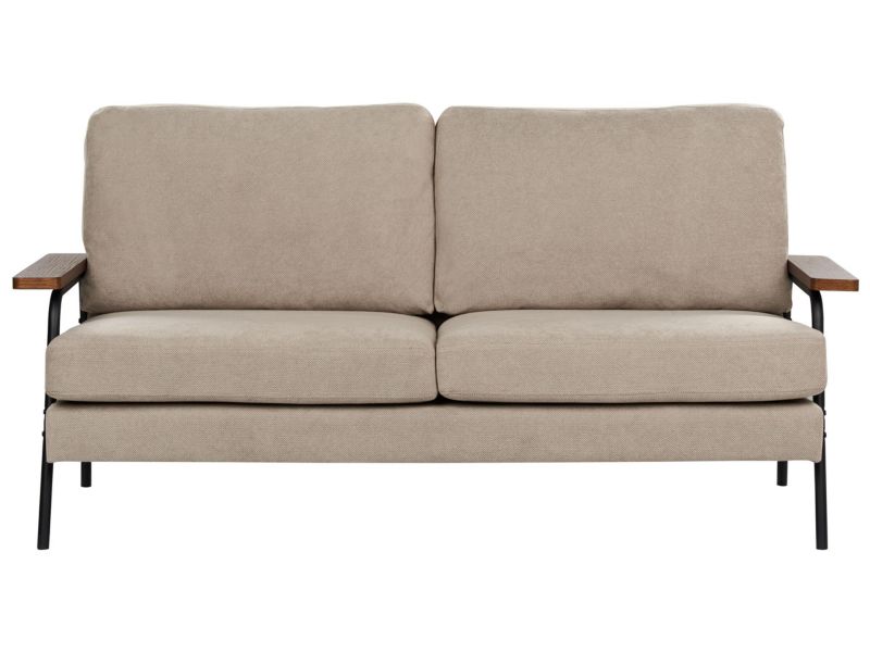 Sofa beżowoszara Akranes 1 szt.