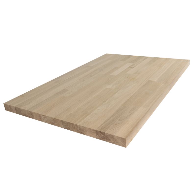 Blat drewniany mikrowczep DotWood 100 x 62 x 4 cm dąb surowy 1 szt.