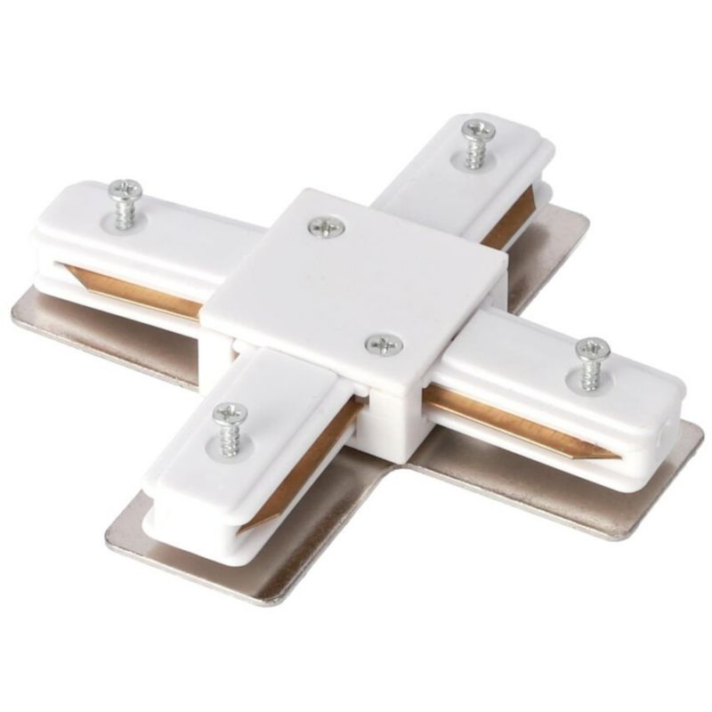 Łącznik X do szyny Edo Seva X Connector White, biały EDO777423 1 szt.