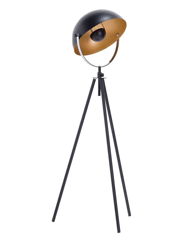 Lampa podłogowa Thames Metal Czarny 1 szt.