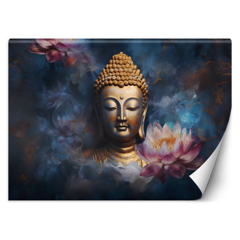 Fototapeta Feeby Budda i kwiaty zen 350x245 1 szt