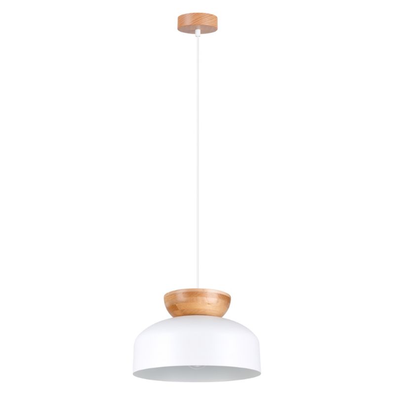 Lampa wisząca Sollux Lighting MARION biała 1 szt.