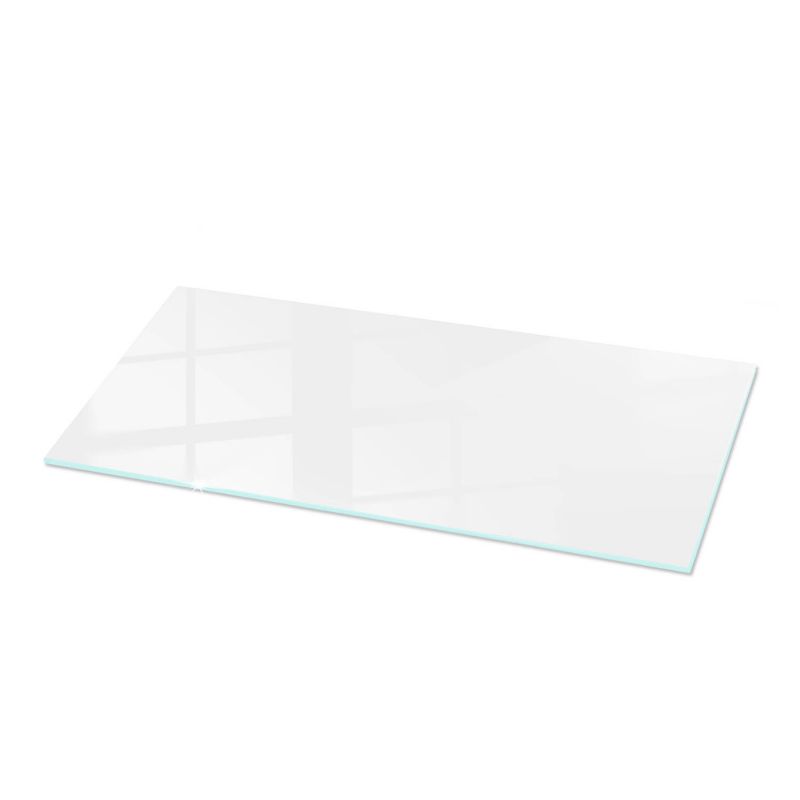 Blat szklany Tulup 125x50 cm Kolor biały gładki 1 szt.
