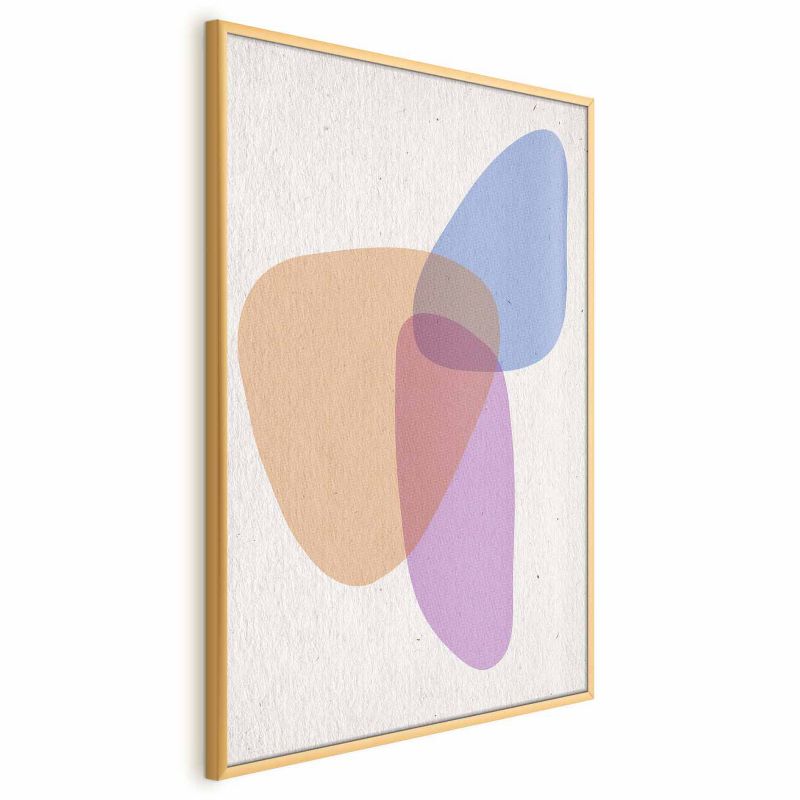 Plakat Artgeist Część wspólna 60x90 cm z ramą złotą 1 szt