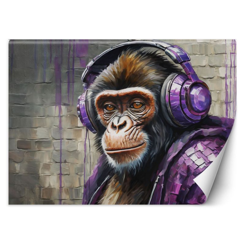 Fototapeta Feeby Fioletowa małpka DJ 400x280 1 szt