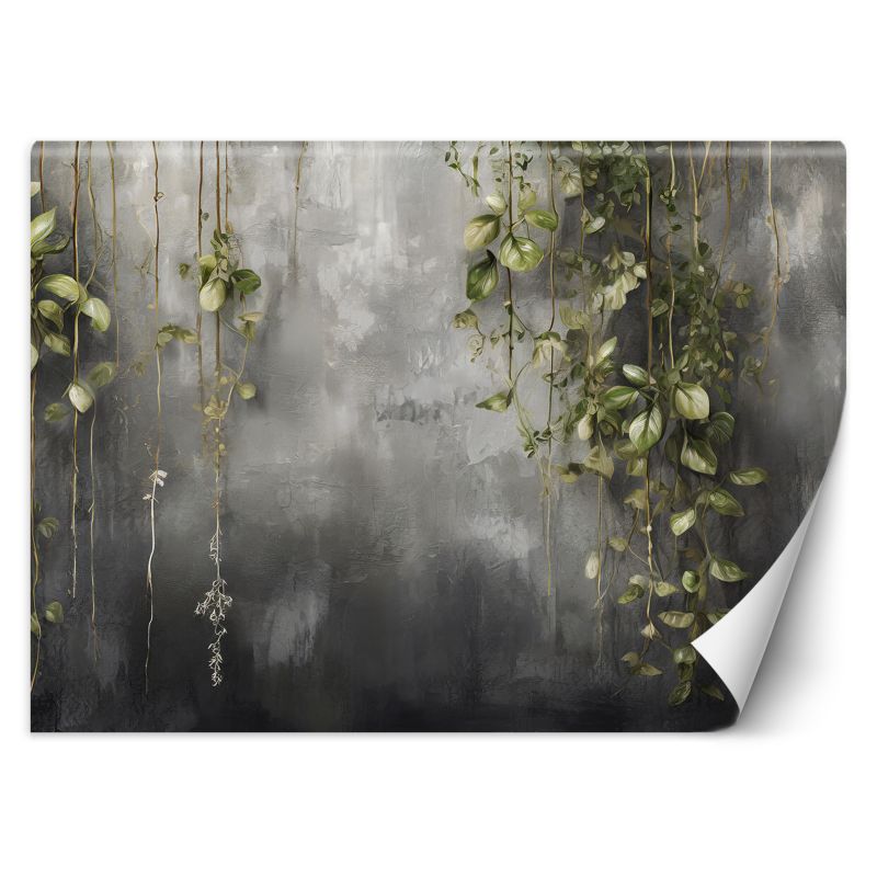 Fototapeta Feeby Beton Natura Liście 350x245 1 szt