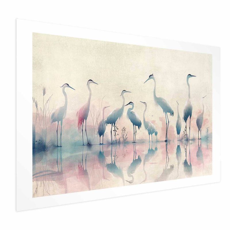 Plakat Artgeist Ptaki nad jeziorem 42x29,7 cm bez ramy 1 szt