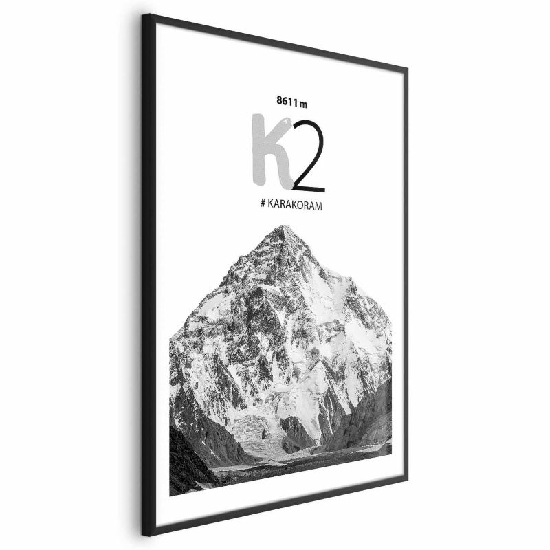 Plakat Artgeist K2 21x30 cm z ramą czarną 1 szt