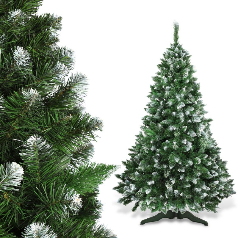 KADAX Choinka sztuczna Jodła Diamentowa 220 cm Gęsta 1szt.