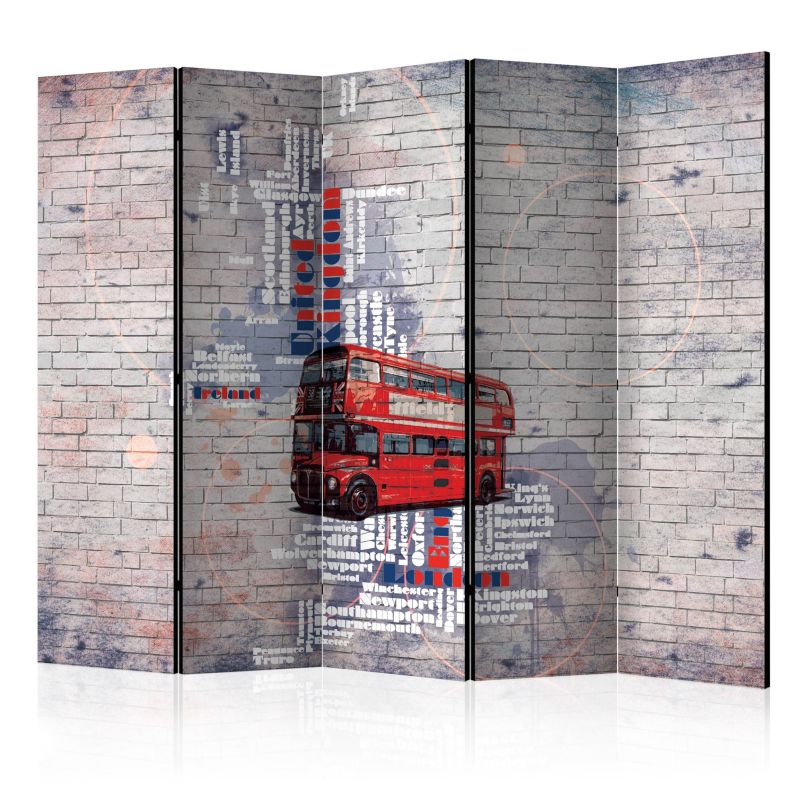Parawan jednostronny Artgeist Mapy 225x172 cm Mapy 1 szt